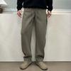 Spring and Autumn New Trend Men's Solid Color Tube Pants Casual Pants Autumn and Winter Straight Loose Sweatpants Sweatpants Long Pants