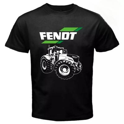 Męski Casualowy T-shirt z Krótkim Rękawem z Lodowego Jedwabiu Szybkoschnąca Odzież Ciągnik FENDT Lato Jednolity Kolor Siateczka Oddychająca Odzież Sportowa