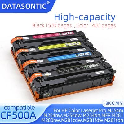 Kompatible Tonerkartusche CF500A CF501A CF502A CF503A 202A für HP Laserjet Pro M254m M254nw M254dw M254dn MFP Drucker CF500