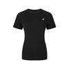 Asics Reflective Night Vision Quick-Dry Breathable Pullover Round Neck Running Short Sleeve T-Shirt Women T-Shirt Black 2032D117-001