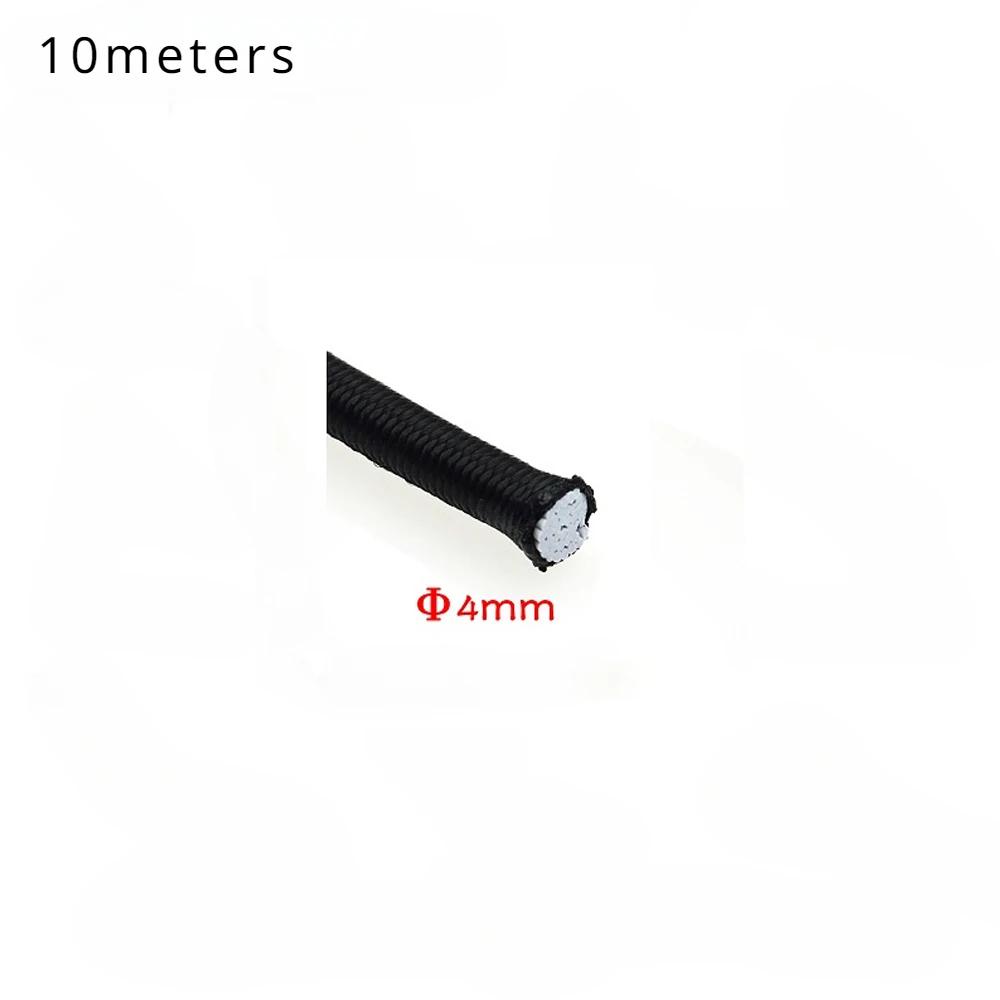 Zubehör zum Nähen Gummi Elastisches Band Bänder Stoß Starkes Seil Slips Saugfähig Bungee 10 Meter Gummibänder DIY Bekleidung Kunsthandwerk