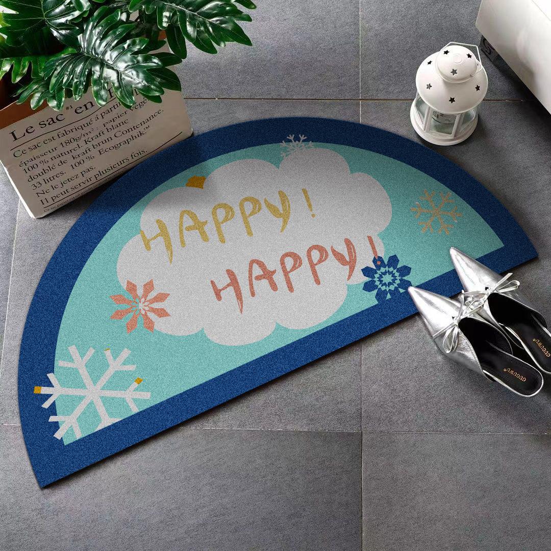 

Cartoon Diatom Mud Household Entrance Toilet Best Door Toilet Moisture-wicking Non-slip Mat Fast-dry Restroom Floor Mat 90*45