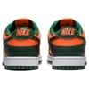 Nike Dunk Low 'Miami Hurricanes' Skate Shoes Sneakers DD1391-300