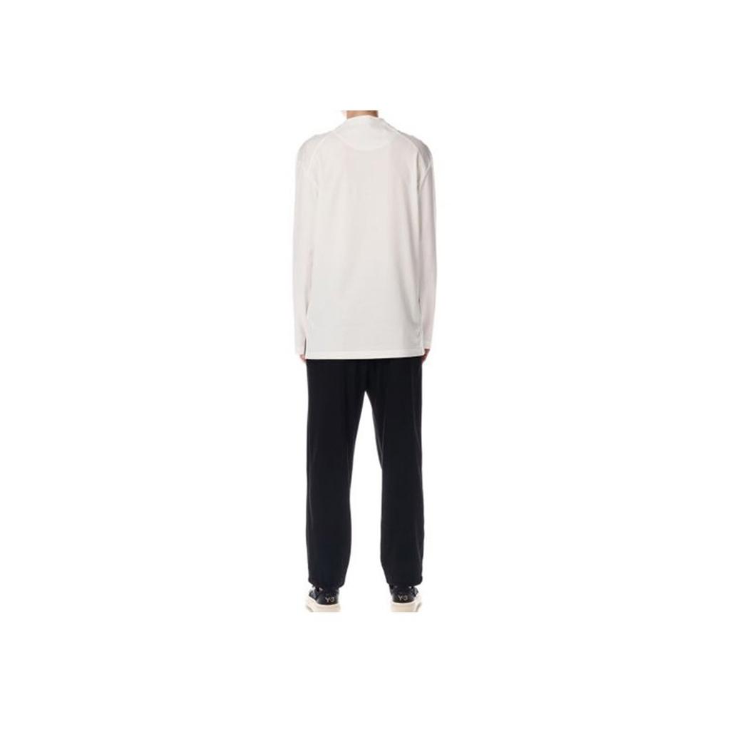Y-3 Long-Sleeve Tee White Unisex Tops IB4781