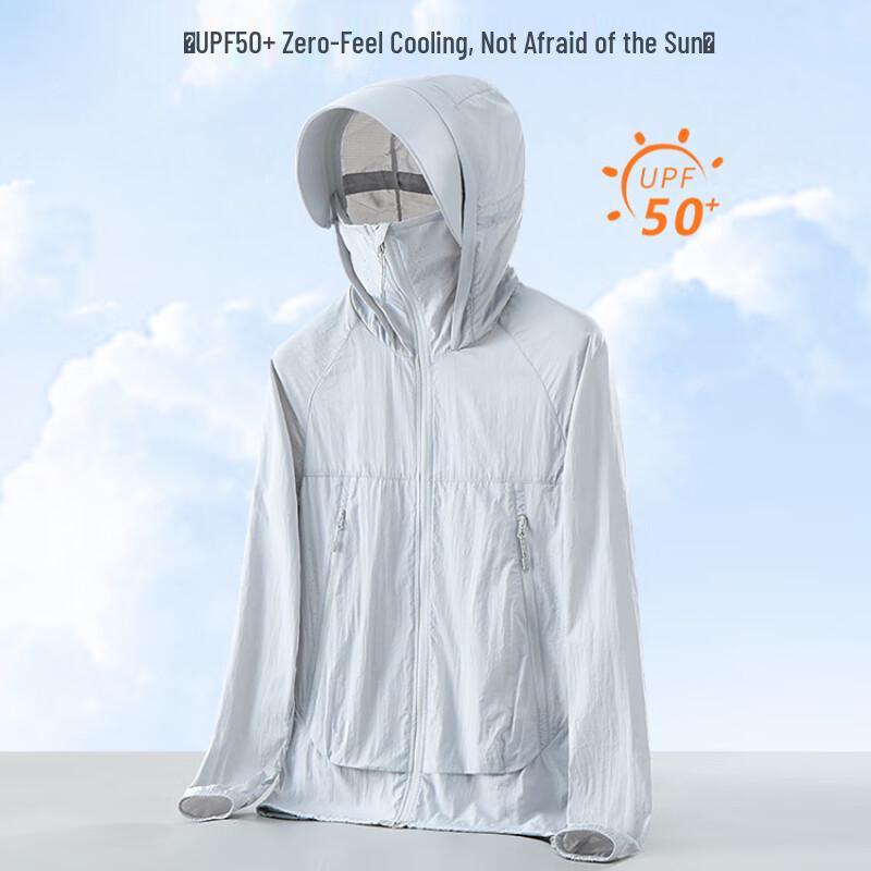 Lilang Unisex UPF 50+ Ultrathin Outdoor Sun Protection Jacket