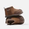 Kinder Lederstiefel Baby Kleinkind Schuhe Jungen Kurze Stiefel Mädchen Rutschfeste Baumwollschuhe