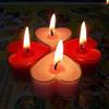 LIEI Heart-shaped Romantic Candle