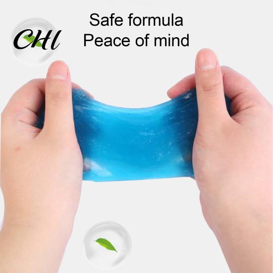 Gel Cleaning Slimy Strong Dust Absorption Eco-friendly Putty Keyboard Cleaner for Air Outlet