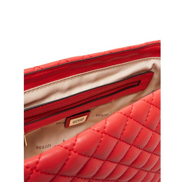 Geantă de mână Guess HWEQG954121 roșu