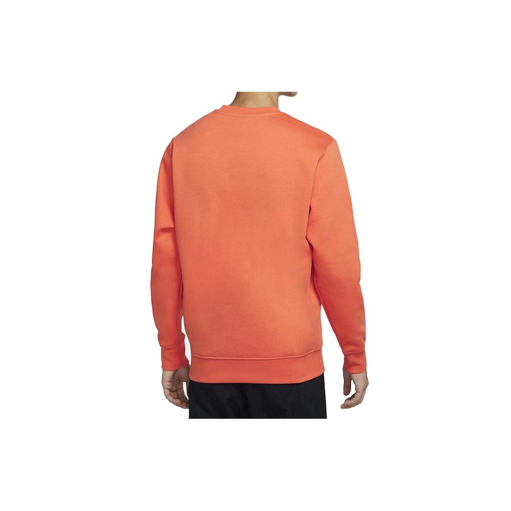 Nike Sportswear Club Fleece Sweatshirt Men Tops Orange BV2663-837