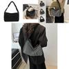 Fashionable Trendy Shiny Rhinestone Tote Bag For Women Elegant Shoulder Crossbody Handbag