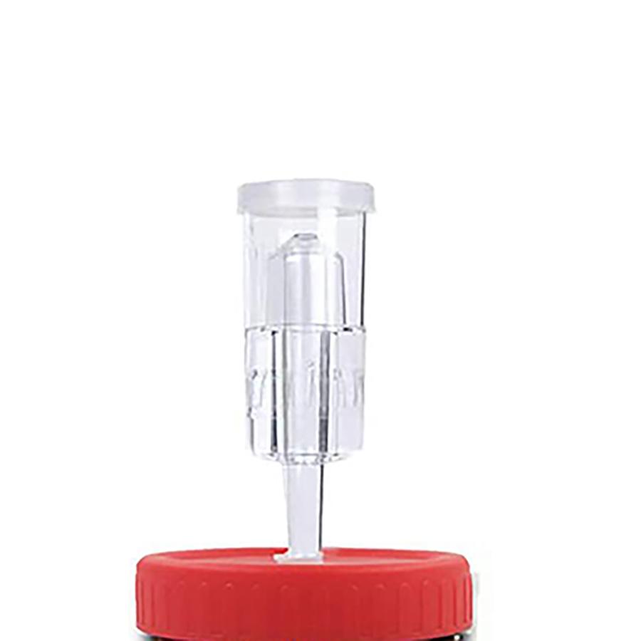 

Fermentation Lids Plastic Fermenting Lid with Airlock Fermentation Lids for Wide Mouth Mason Jars (Jars Not Included)