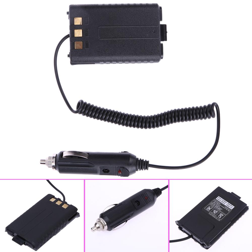Battery Eliminator Car Charger for Baofeng UV5R UV-5RE UV-5RA Two Way Radio 12V Walkie Talkie Accessories Replacemnet