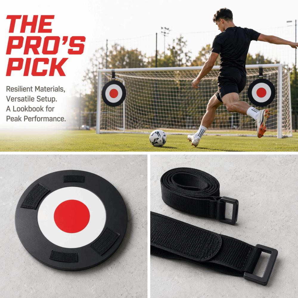 6PCS High Strength Soccer Goal Training Target Soccer Goal Target Discs  Outdoor Practice