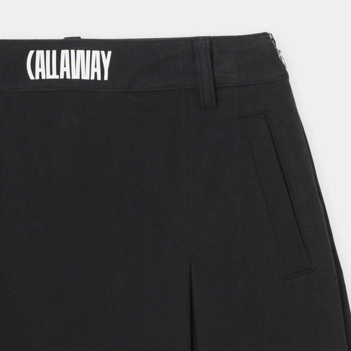Callaway Skirt Box Pleat Cool Lining 8-Way Stretch Simple Golf C26128207 Women's 1010_Black M
