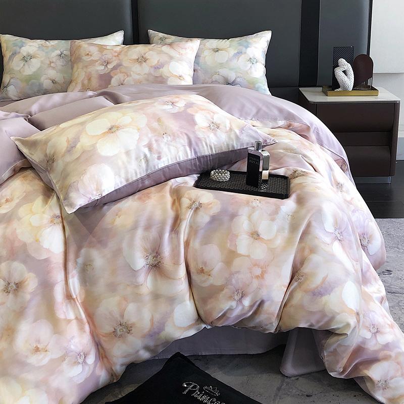 New  Luxury 100% Tencel Bedding Sets - High - Density, High - Count for 1.5m/1.8m/2.0m Beds