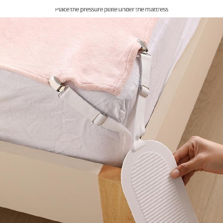 Set of 2/4PCS Bed Sheet Clips Holders With Pressure Plates for Bedding Mattress Stability Sheet Clips