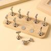 Adjustable Nail Tips Holder Nail Art Nail Display Stand Portable Fake Nail Display Stand
