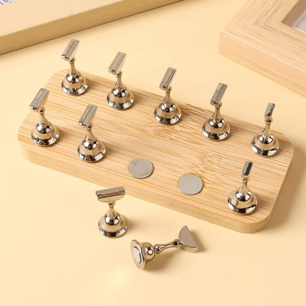 Adjustable Nail Tips Holder Nail Art Nail Display Stand Portable Fake Nail Display Stand