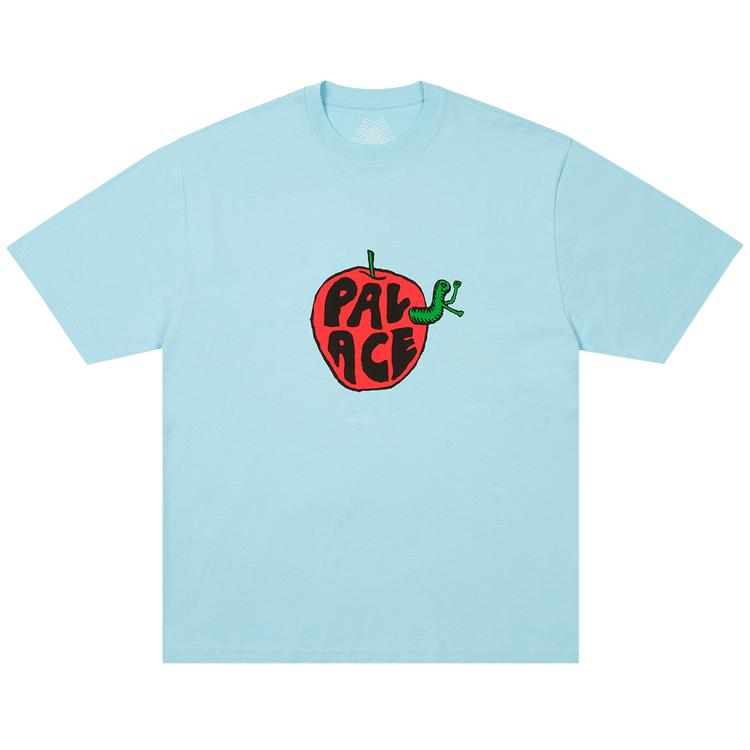

Palace Футболка Bad Apple Небесно-голубая Унисекс Топы P28TS213 XL