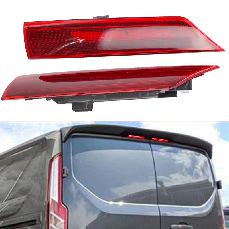 

Red Lens LED Brake Lights 3rd Third High Brake Lamp Additional Rear Tail Stop Lights L&R for Ford Transit Tourneo 12-21