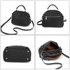 Leather women's bags, messenger bags, women's new retro niche handbags, fashionable and simple large-capacity shoulder bags
