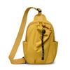 Women's Nylon Sling Backpack Drawstring Crossbody Chest Bag Lightweight Shoulder Daypack for Travel