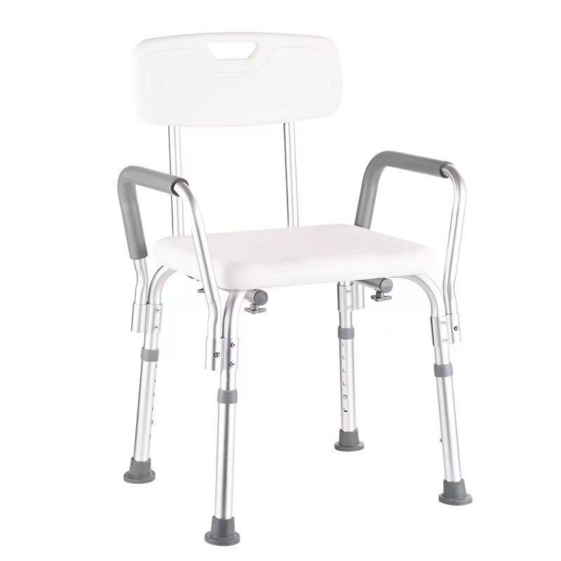 Non-Slip Shower Stool for Pregnant Women, Aluminum Alloy Safety Bath Chair