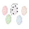 Colorful Ellipse Bow Tie Resin Paint Palette Mini Portable Nail Glue Mixed Tools Art Supplies Coloured Drawing Color Decorative