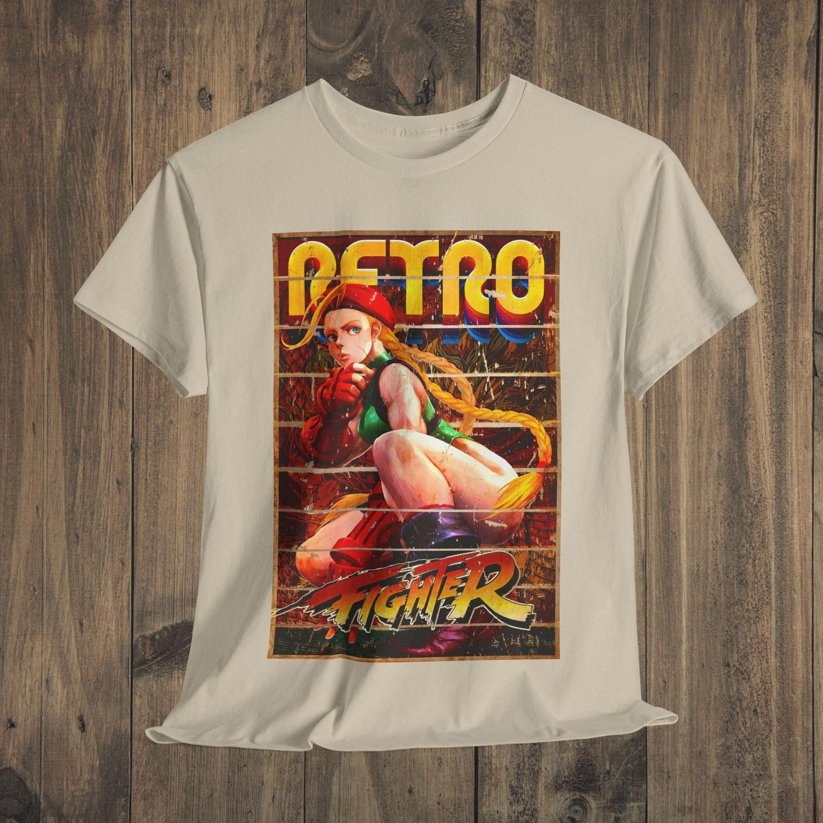 Cammy Street Fighter Shirt, Unisex ,Gaming Tee, Retro Gaming, Gamer Gift T-Shirt Mens Womens Tees Top S
