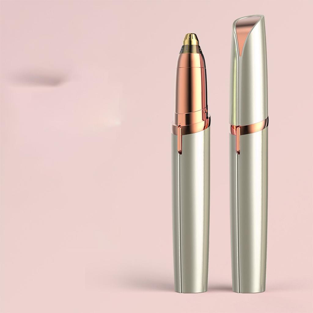 Electric Eyebrow Trimmer Multifunctional Hair Removal Device Mini Portable Shaver for Painless Facial Hair Removal
