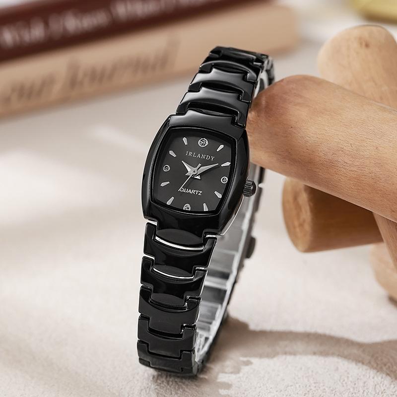 New Fashion Luxury Woman Square Business Watch Women Wristwatches Ladies High Quality Stainless Steel Quartz Watches Reloj Mujer