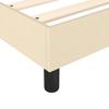 Vidaxl Rama Łóżka Bez Materaca Kremowa 80X200 Cm Tkanina