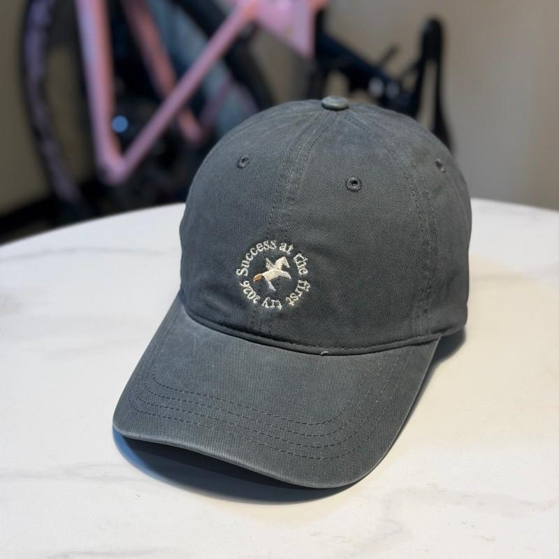 Cotton Embroidered Letter Baseball Cap For Casual Sports And Sun Protection