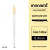 Monami Korean Fiber Watercolor Highlight Pen - Water-based Colored Journal Marker and Outliner Pen