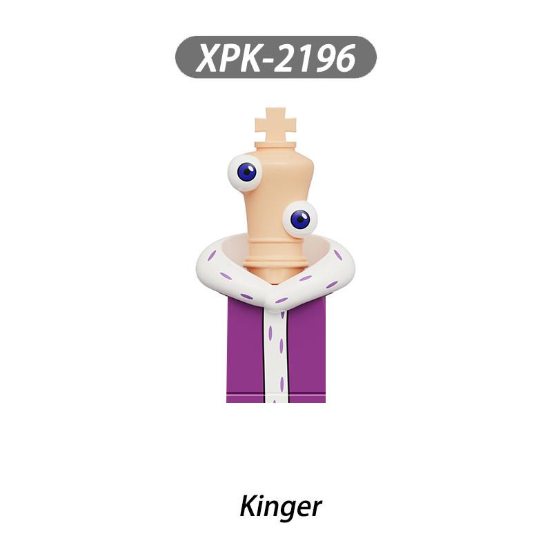 

1pcs Magical Digital Circus Doll Assembly Block Figure Toys Cute and Magical Digital Circus Doll Children s Christmas