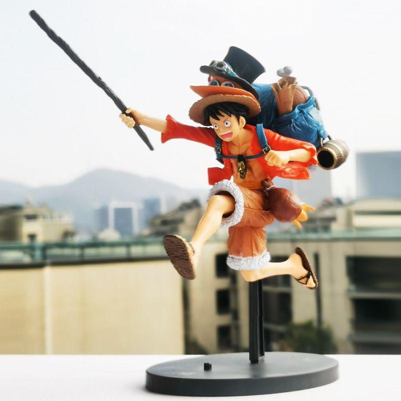One Piece Running Three Brothers Monkey D Luffy Portgas D Ace Sabo Backpack Collection