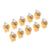 10Pcs T5 B8.5D Led 5050 Smd Led Bulb Car Interior Instrument Light Automobile Dashboard Side Switch Lamps Car Accessories