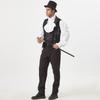 Herren mittelalterliche gotische Bankettweste Halloween Kostüm