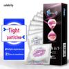 Celebrity Ultra Thin Ribbed Condoms with Hyaluronic Acid for Adult Pleasure and Family Planning