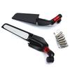 Universal Motorcycle Rearview Mirror Wind Wing for Electric Vehicles, Compatible with Ninebot and Niu