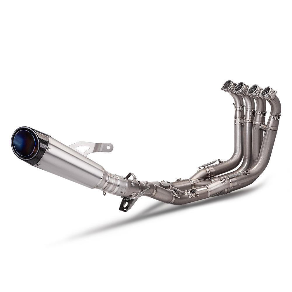 S1000XR Titanium Alloy Full Exhaust System: Front & Tail Sections