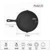 Wutuo Uncoated Cast Iron Mini Frying Pan Skillet Set