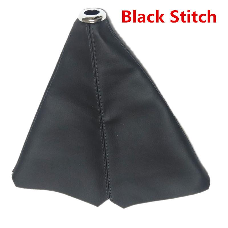 Universal Leather Shifter AT MT Car Shift Knob Shifter Gear Knob Gaiter Boot Cover For Ford Galaxy Mondeo 3 4 S-max C-max Honda