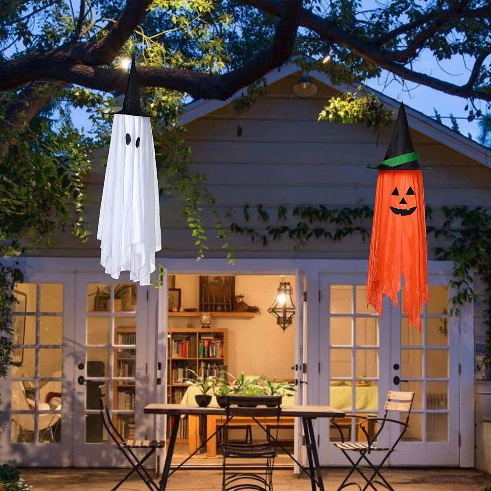 Home Decoration Flying Ghost Party Supplies Hanging Ghost Ornaments Pendant Halloween Decoration