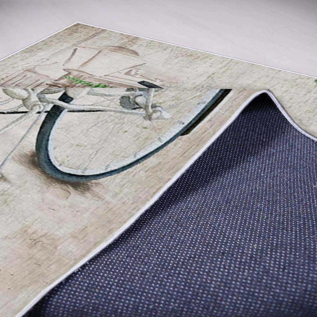 Dekoratives spezielles Design, moderne Bodenteppiche, gemusterte, rutschfeste Unterseite, waschbar