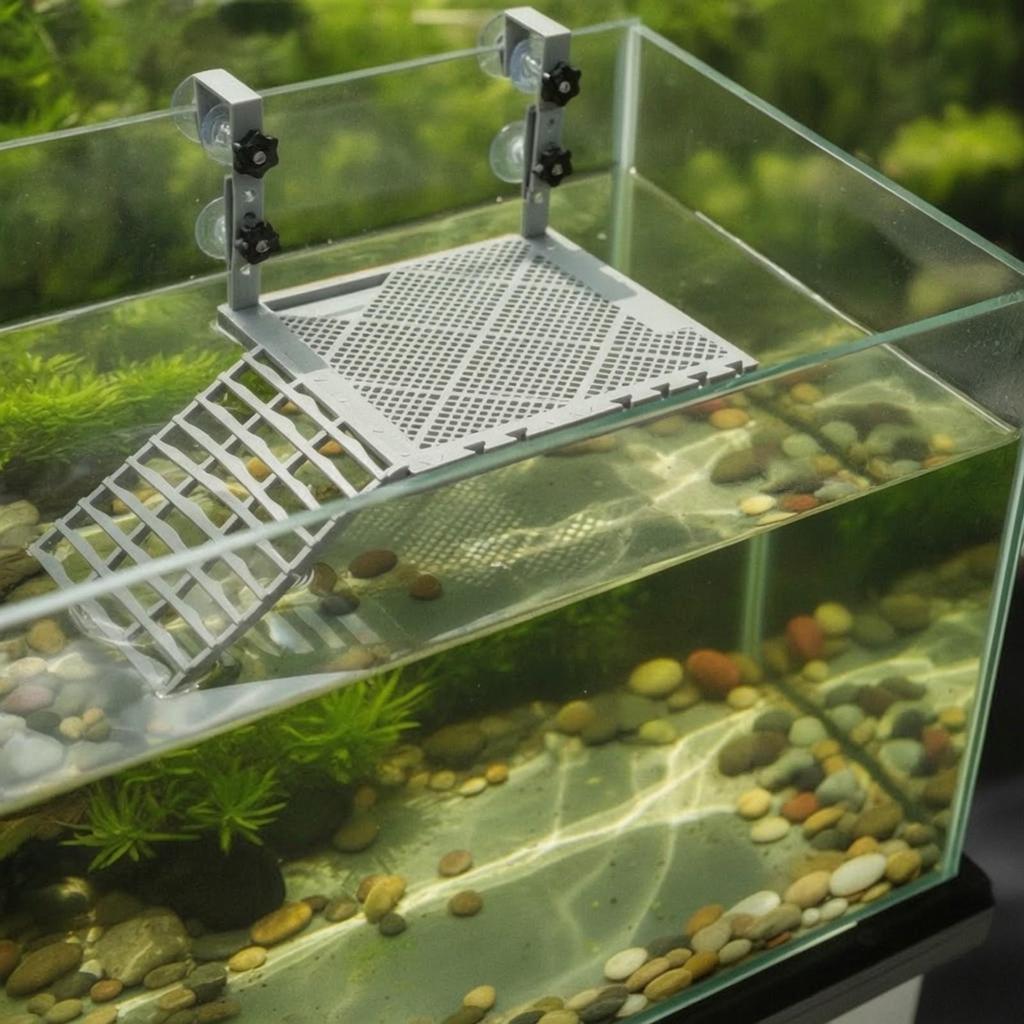 Schildkröten Sonnenplattform mit Rampe Verstellbar Robust