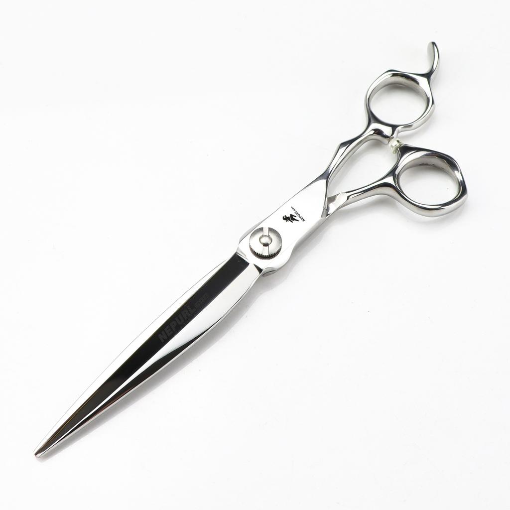 Bright 7.0 Inch Nimpson 440C Hair Scissors, Hair Scissors, Tooth Scissors, Thin Scissors