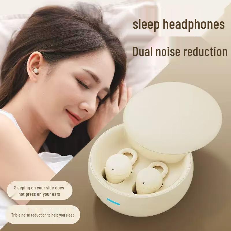 X68 Wireless Sleep Earphones: Ultra-Thin, Compact, with Long Battery Life for Side Sleepers
