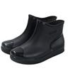 Nestkanina Rain Perfect for Rain or Easy To Walk Perfect for Rainy and Perfect for Commuting and SHO050 Size Women's Low-Cut Boots, Short, Shine,